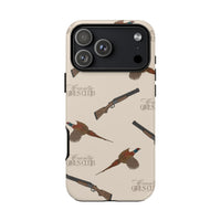Beige 'Girls Pheasants & Shotguns' Case  | CGC x Country Cases