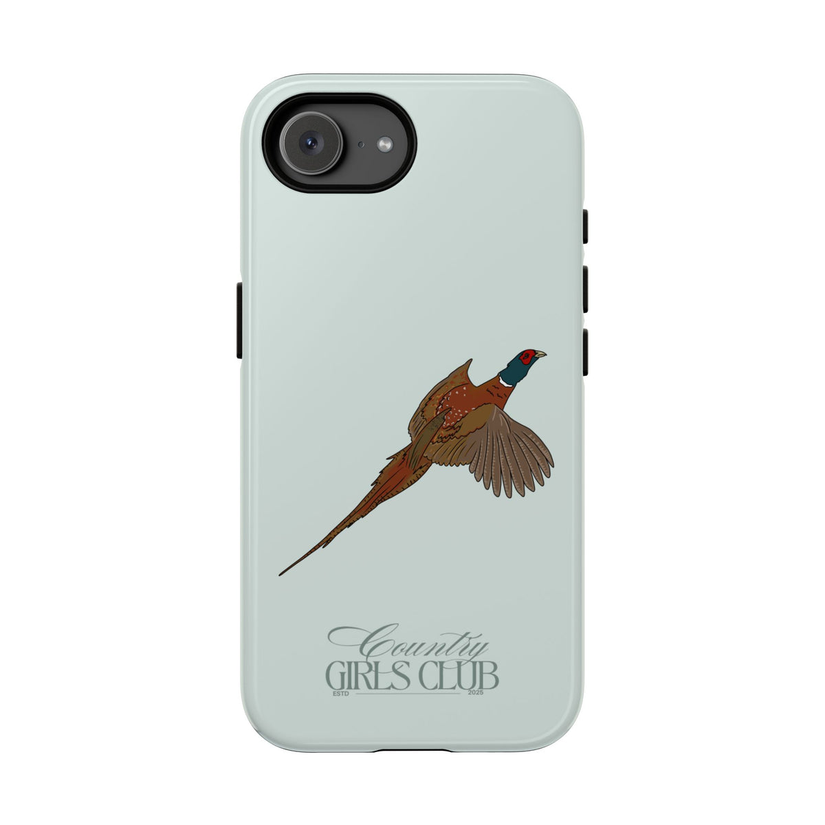 Duck Egg Blue 'Girls Pheasant' Case  | CGC x Country Cases