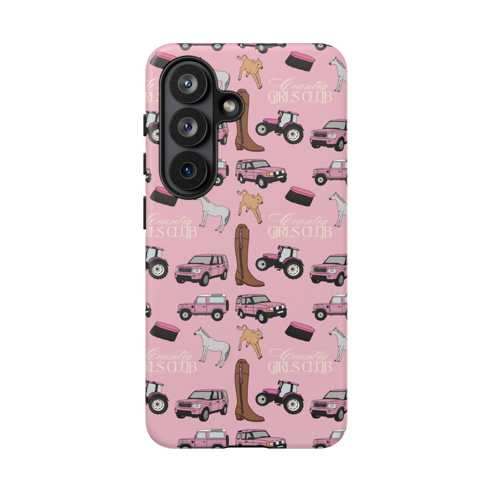 Pink Country Girls Club x Country Cases Android Phone Case