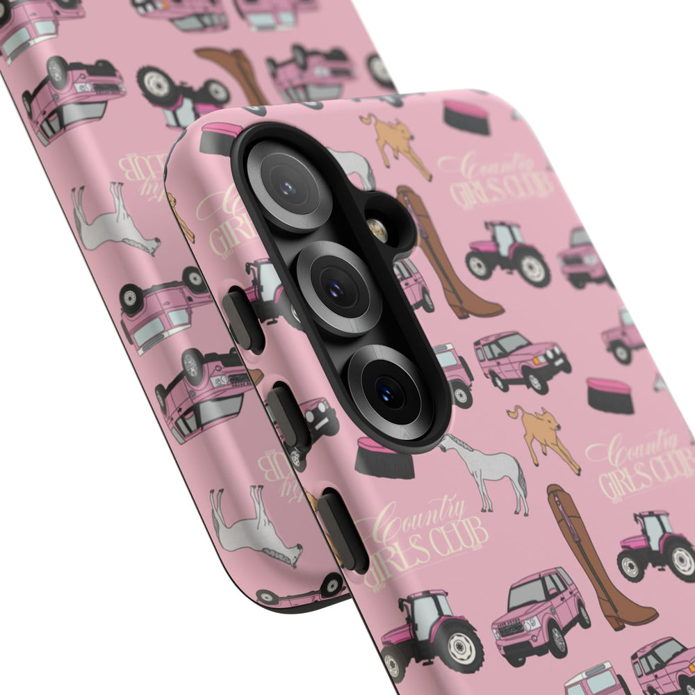 Pink Country Girls Club x Country Cases Android Phone Case