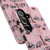 Pink Country Girls Club x Country Cases Android Phone Case