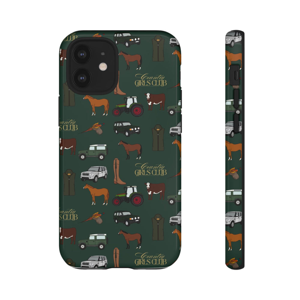 Green Country Girls Club x Country Cases iPhone Case