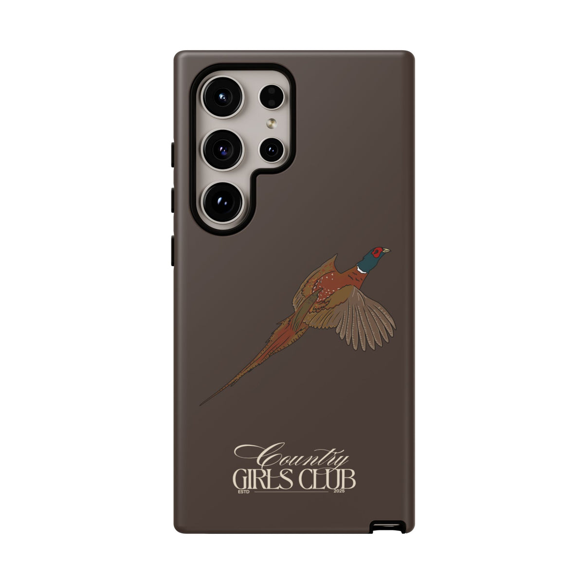 Espresso 'Girls Pheasant' Case  | CGC x Country Cases