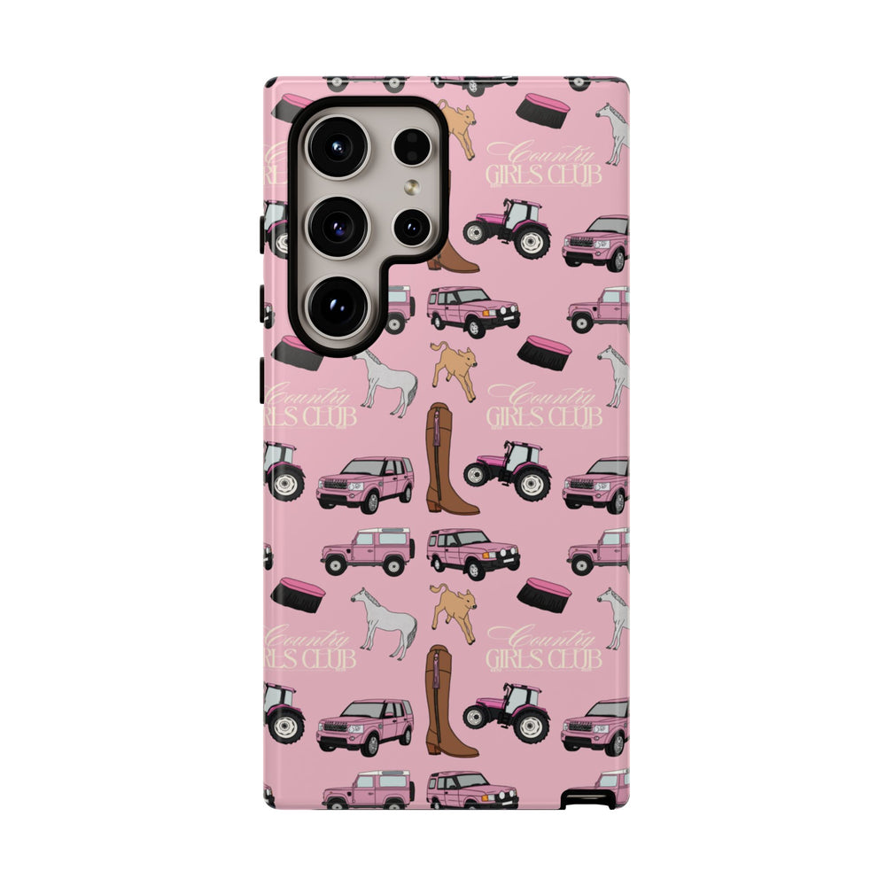 Pink Country Girls Club x Country Cases Android Phone Case