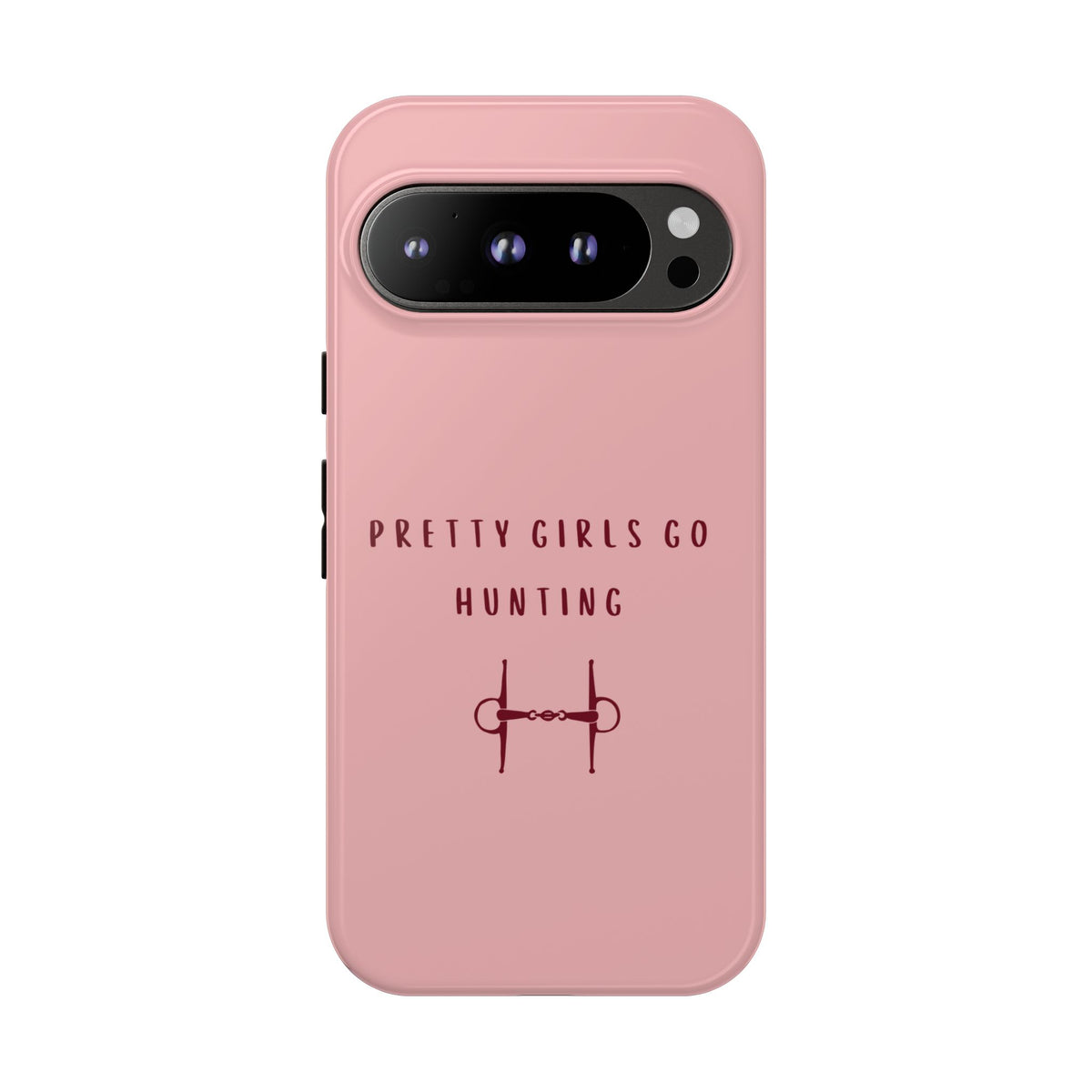 Pink & Burgundy 'Pretty Girls Go Hunting' (Snaffle)