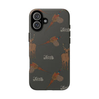 Charcoal 'Boys Stags & Pheasants' Case  | CBC x Country Cases