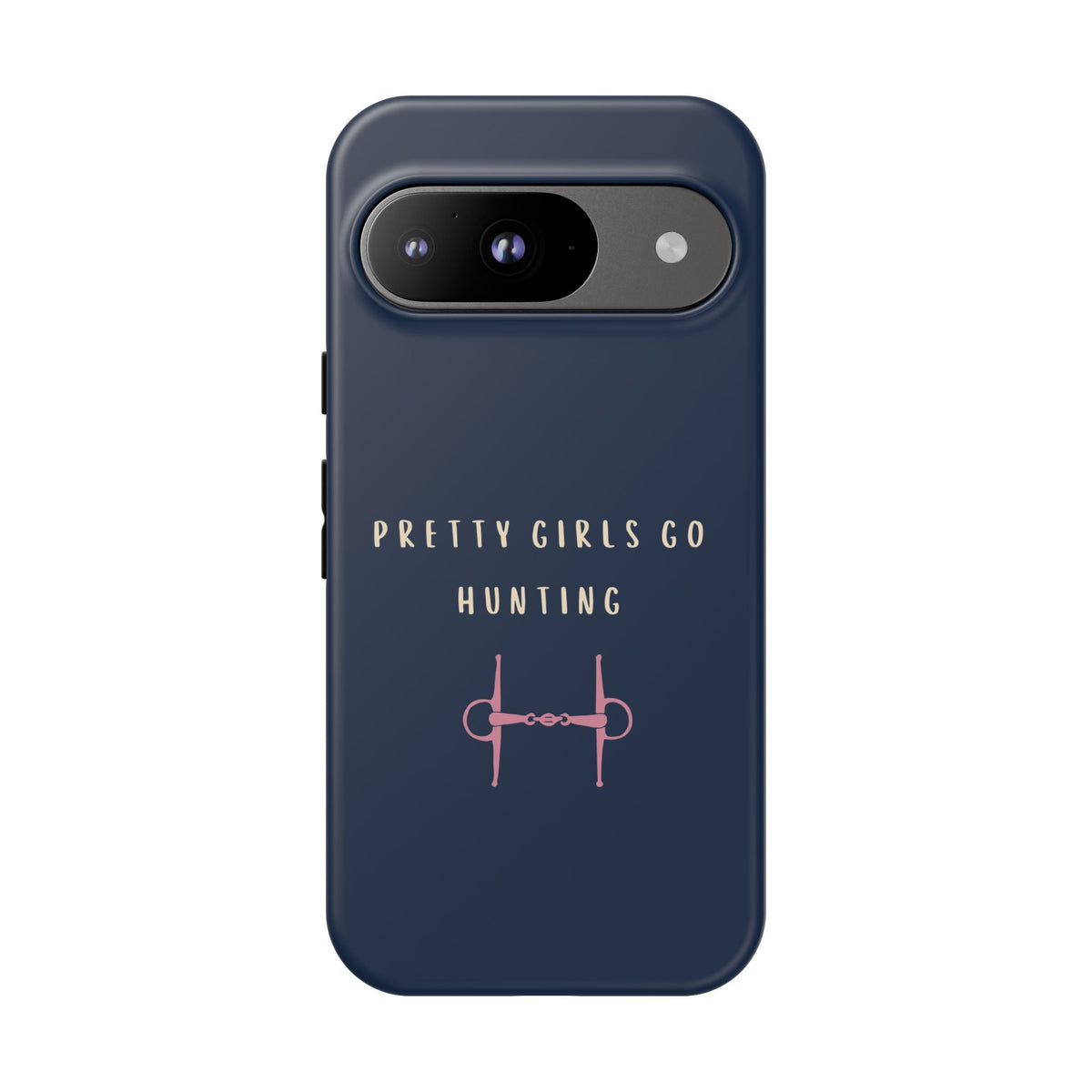 Navy & Pink 'Pretty Girls Go Hunting' (Snaffle)