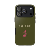 Green & Pink 'Tally Ho!' (Bridle)