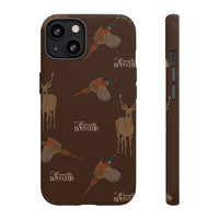 Chestnut Brown 'Boys Stags & Pheasants' Case  | CBC x Country Cases