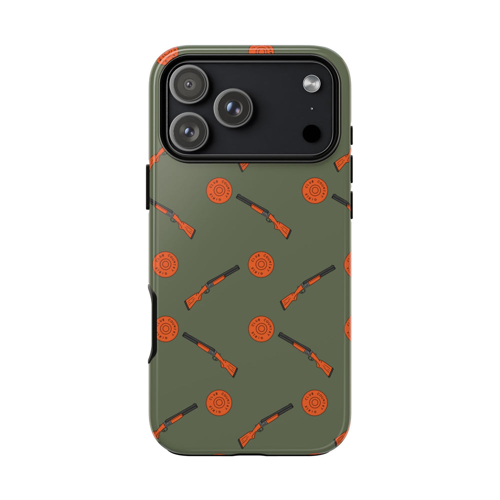 Green 'Shooting Season' iPhone Case  | CGC x Country Cases