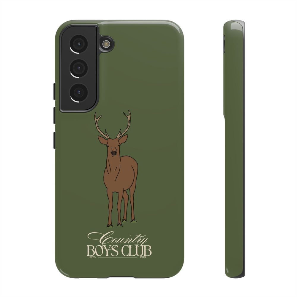 Green Country Boys Club Deer Stalking Case  | CGC x Country Cases