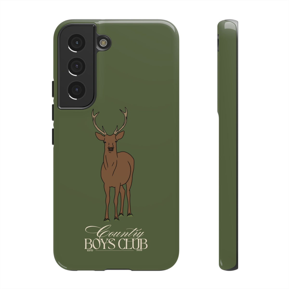 Green Country Boys Club Deer Stalking Case  | CGC x Country Cases