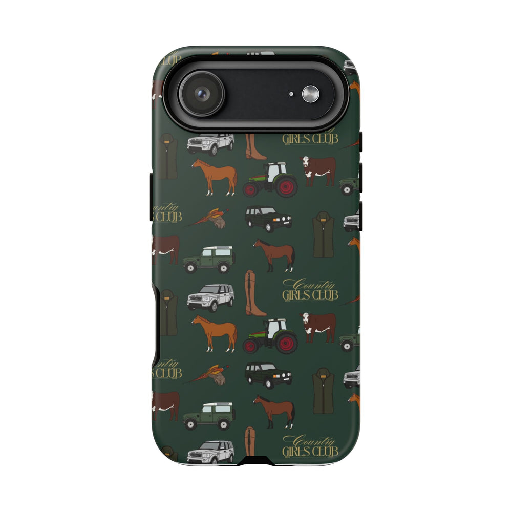Green Country Girls Club x Country Cases iPhone Case