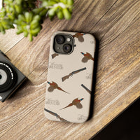 Beige 'Girls Pheasants & Shotguns' Case  | CGC x Country Cases