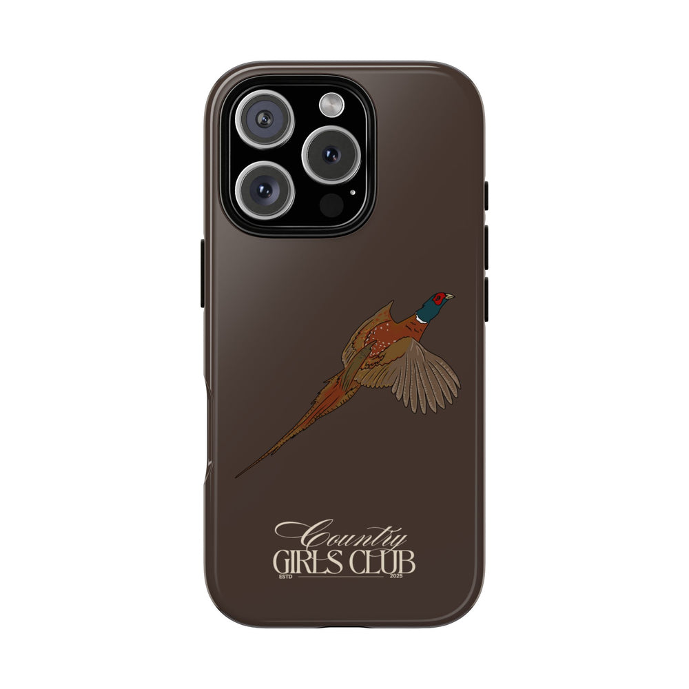 Espresso 'Girls Pheasant' Case  | CGC x Country Cases