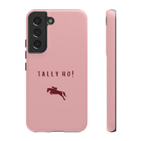Pink & Burgundy 'Tally Ho!' (Horse) Case