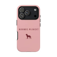 Pink & Burgundy 'Hounds Please' Case