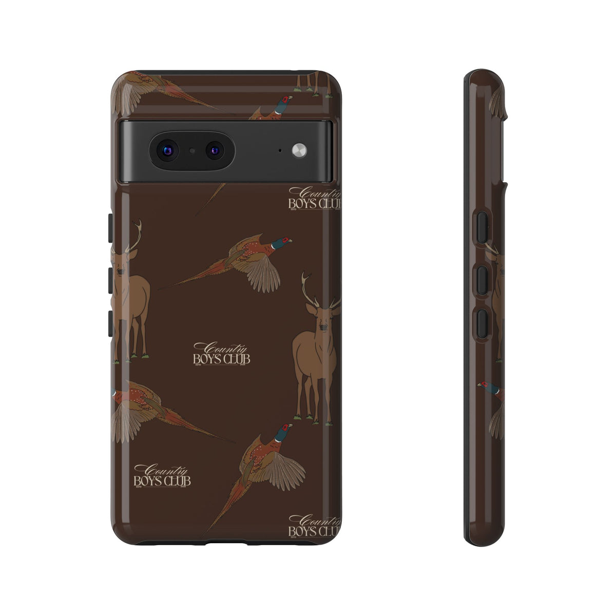 Chestnut Brown 'Boys Stags & Pheasants' Case  | CBC x Country Cases