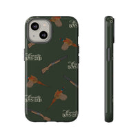 Field Green 'Boys Pheasants & Shotguns' Case  | CBC x Country Cases
