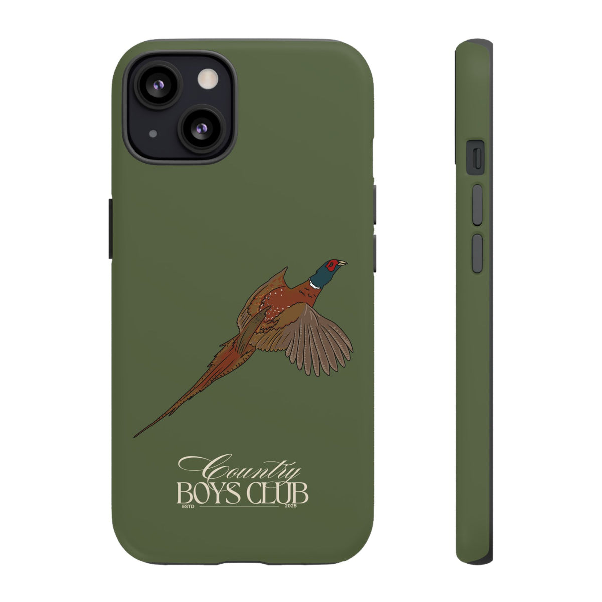Green Country Boys Club Pheasant Case  | CGC x Country Cases