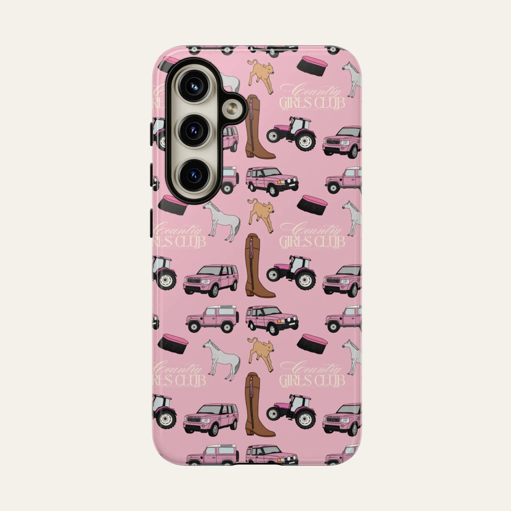 Pink Country Girls Club x Country Cases Android Phone Case