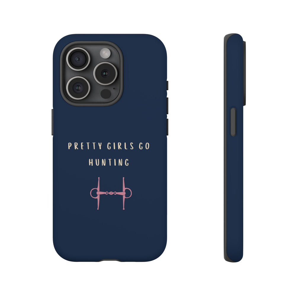 Navy & Pink 'Pretty Girls Go Hunting' (Snaffle)