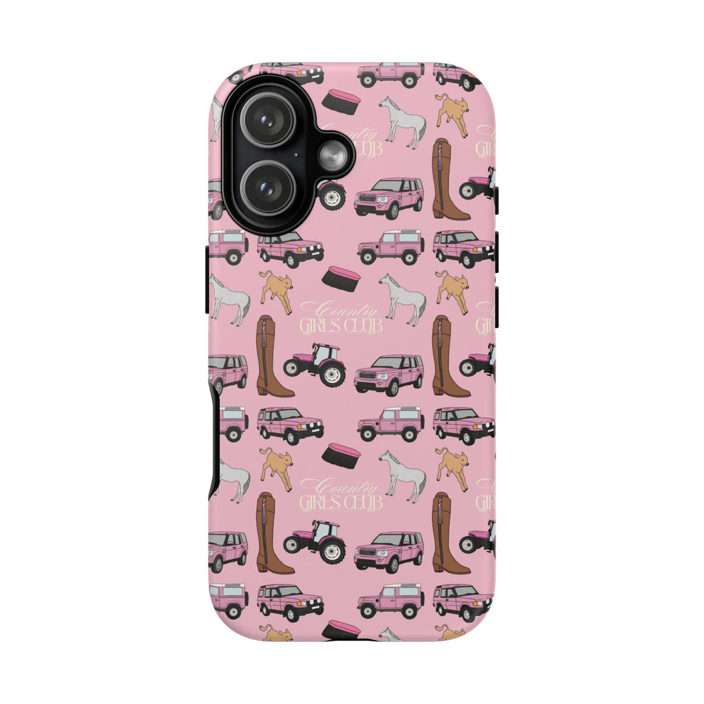 Pink Country Girls Club x Country Cases iPhone Case