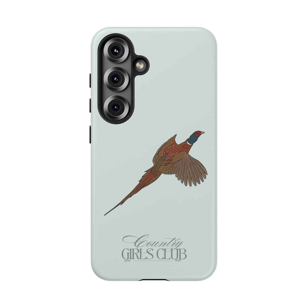 Duck Egg Blue 'Girls Pheasant' Case  | CGC x Country Cases