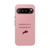 Pink & Burgundy "Chronically Overhorsed" Case