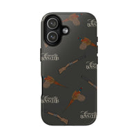 Charcoal 'Boys Pheasants & Shotguns' Case  | CBC x Country Cases