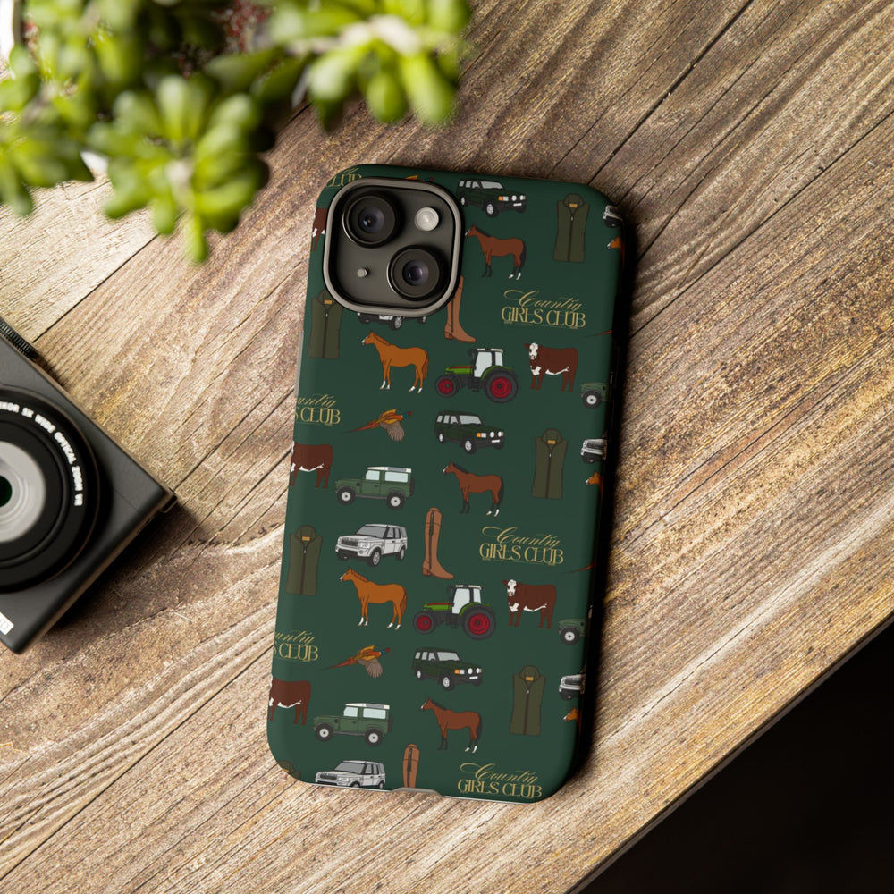 Green Country Girls Club x Country Cases iPhone Case