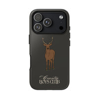 Charcoal 'Country Boys Club Stag' Case  | CGC x Country Cases