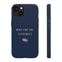 Navy & Pink 'Here for the Elevenses' Case