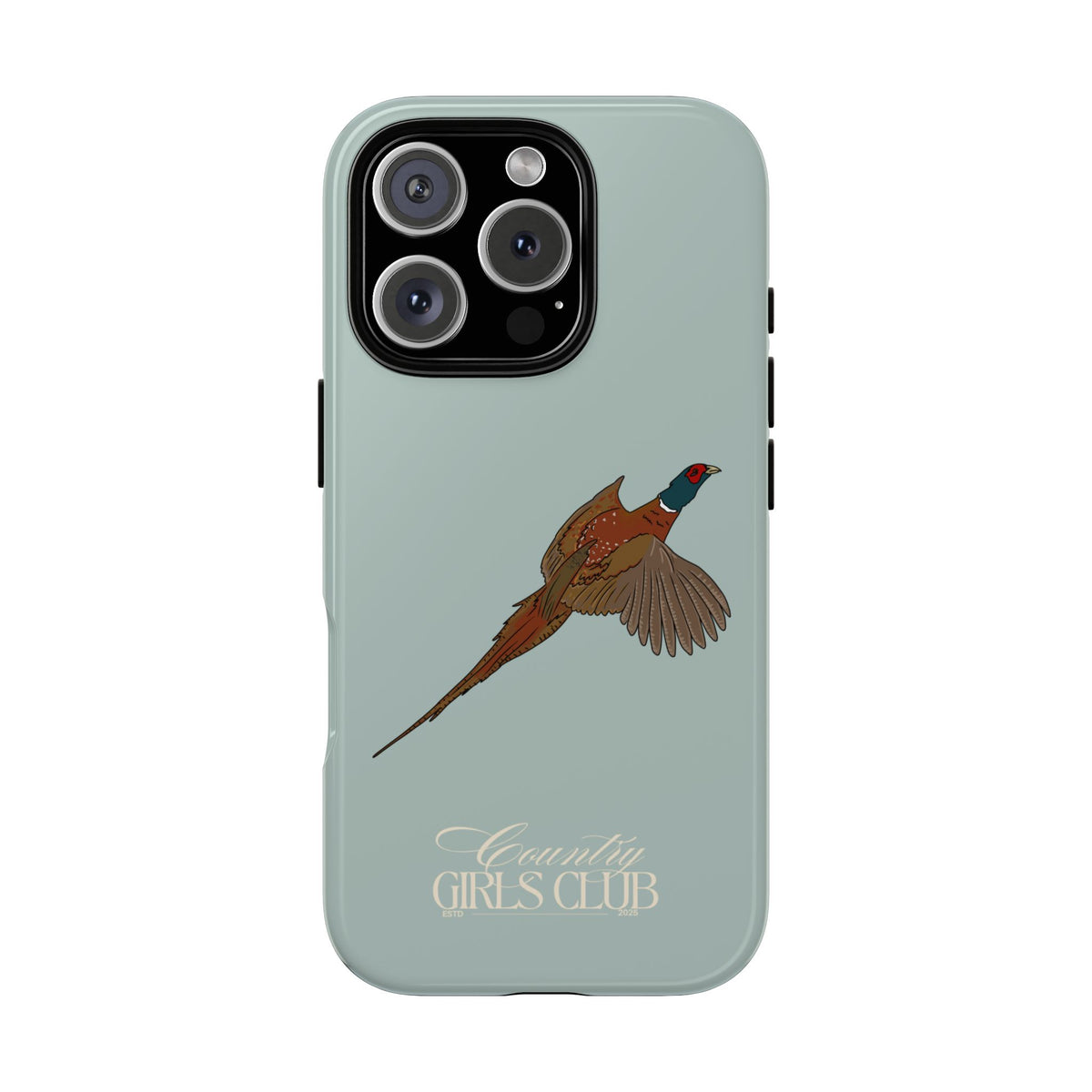 Duck Egg 'Girls Pheasant' Case  | CGC x Country Cases