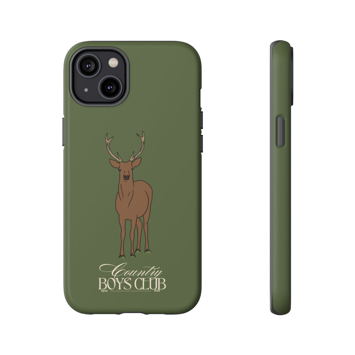 Green Country Boys Club Deer Stalking Case  | CGC x Country Cases