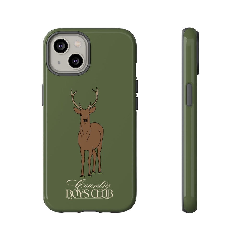 Green Country Boys Club Deer Stalking Case  | CGC x Country Cases