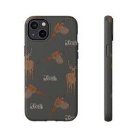 Charcoal 'Boys Stags & Pheasants' Case  | CBC x Country Cases