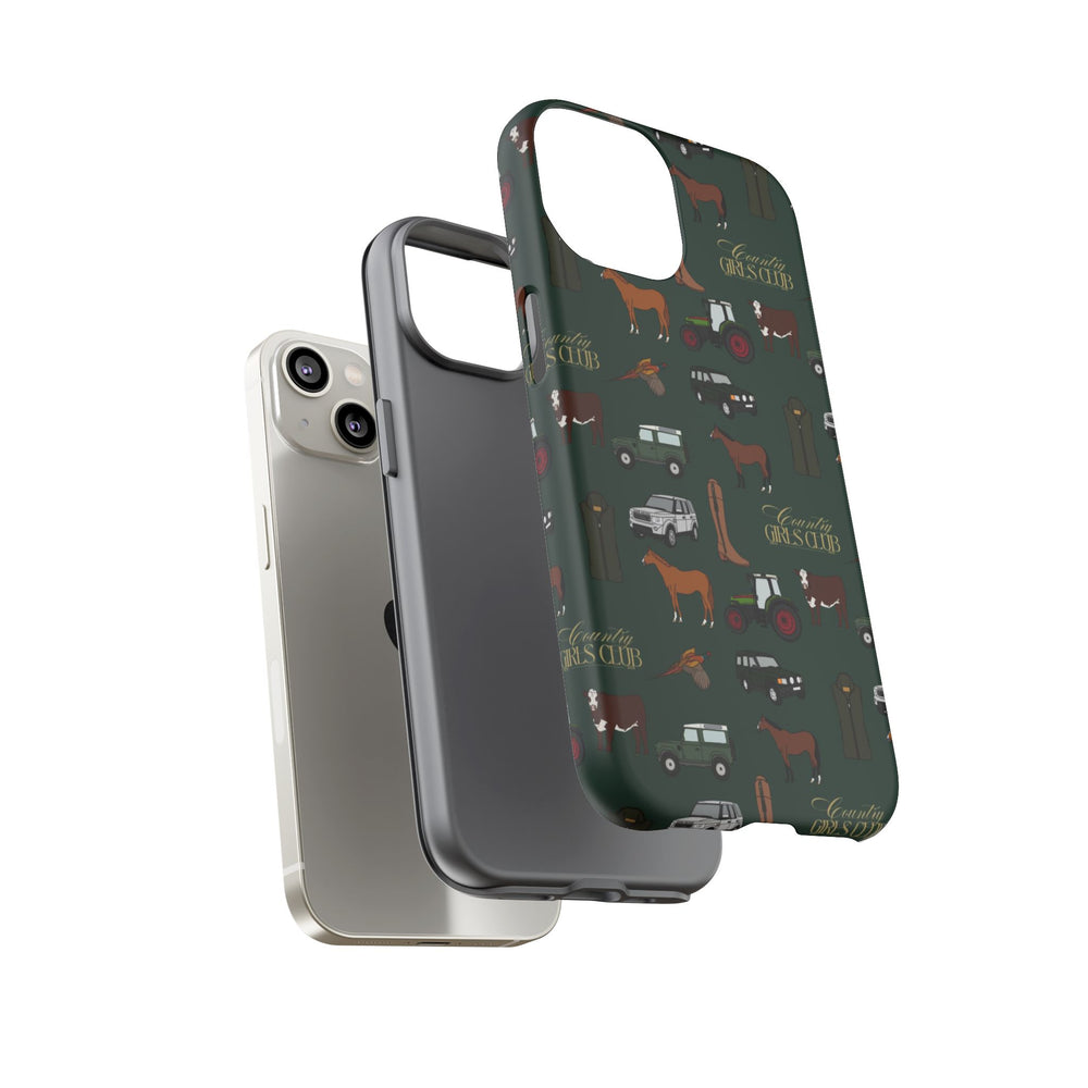 Green Country Girls Club x Country Cases iPhone Case