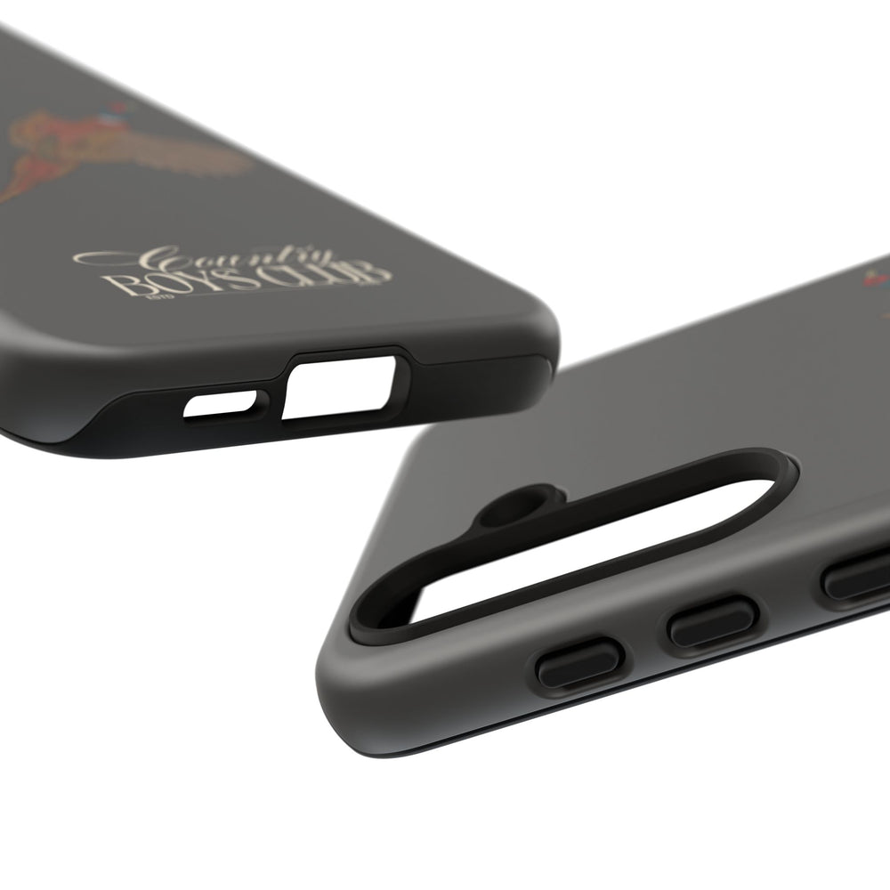 Charcoal 'Country Boys Club Pheasant' Case  | CGC x Country Cases