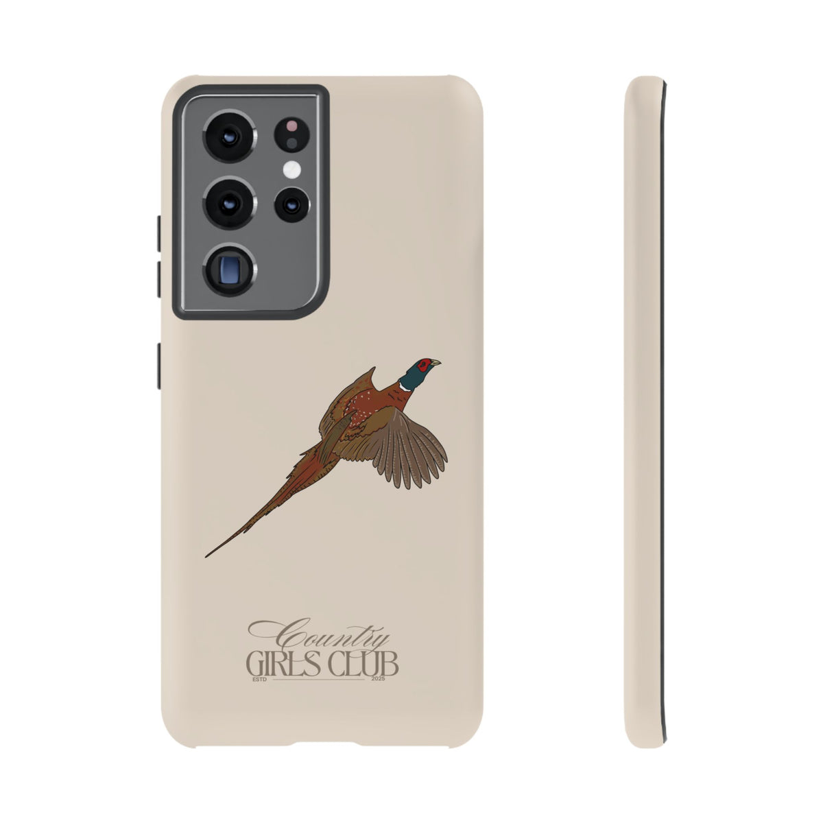 Beige 'Girls Pheasant' Case  | CGC x Country Cases