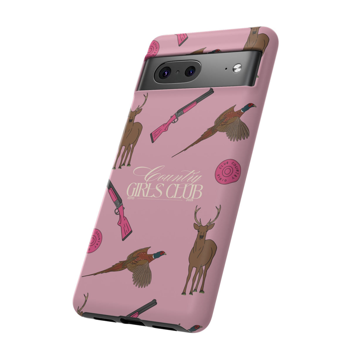 Dusty Pink Girls Love Guns Case  | CGC x Country Cases
