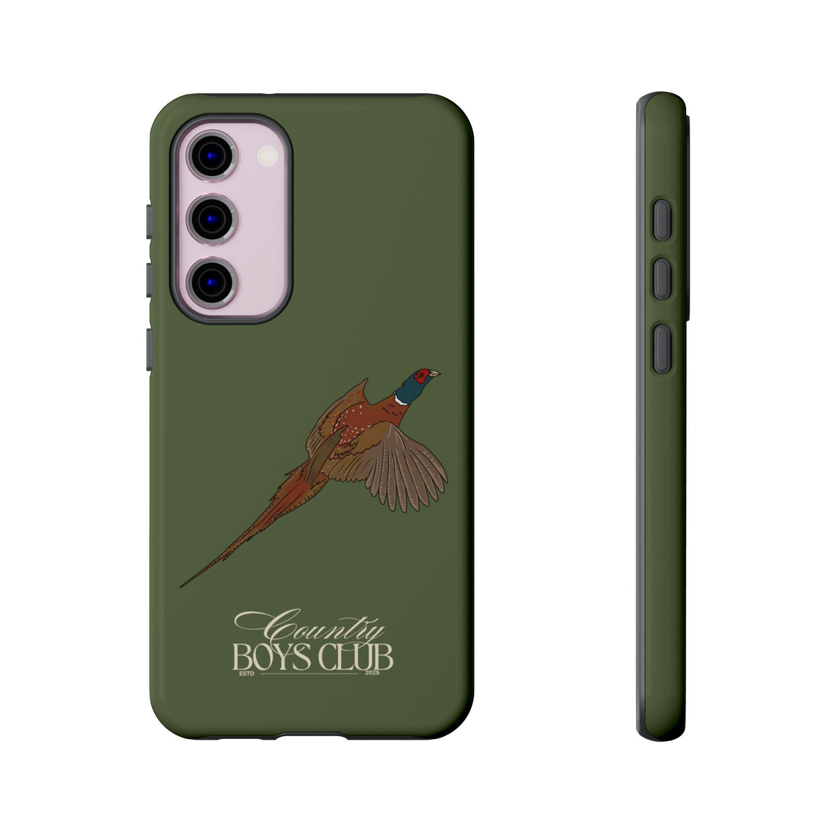 Green Country Boys Club Pheasant Case  | CGC x Country Cases