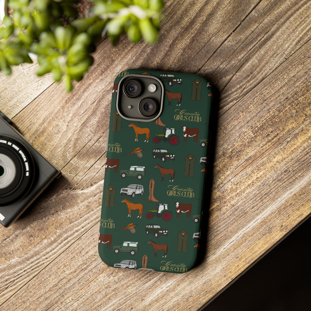 Green Country Girls Club x Country Cases iPhone Case