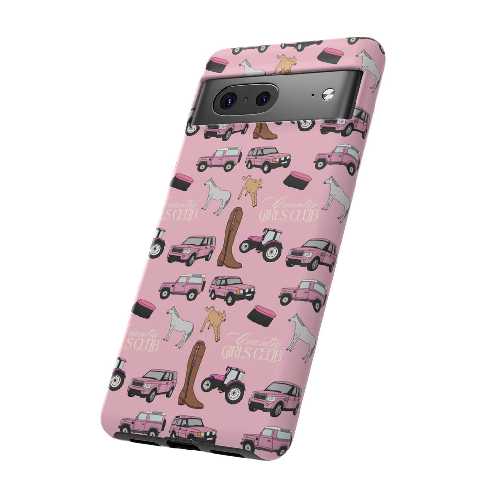 Pink Country Girls Club x Country Cases Android Phone Case