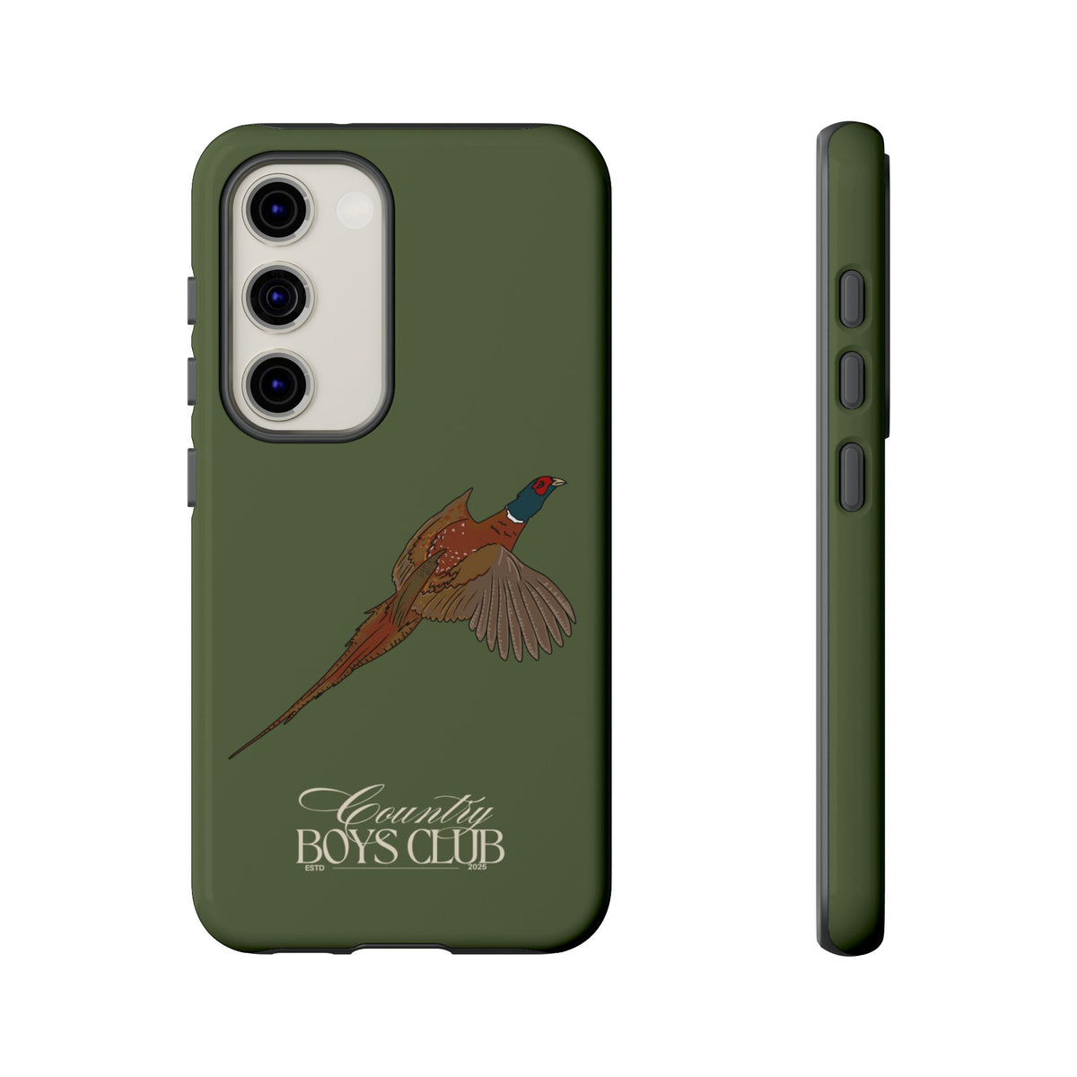 Green Country Boys Club Pheasant Case  | CGC x Country Cases