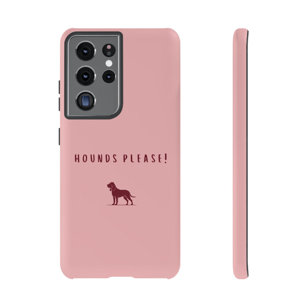 Pink & Burgundy 'Hounds Please' Case