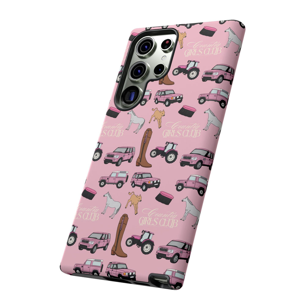 Pink Country Girls Club x Country Cases Android Phone Case