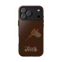 Chestnut Brown 'Country Boys Club Pheasant' Case  | CBC x Country Cases