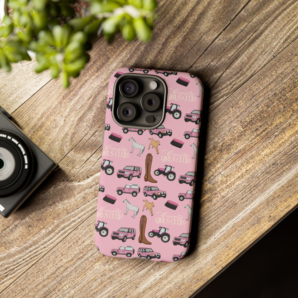 Pink Country Girls Club x Country Cases iPhone Case