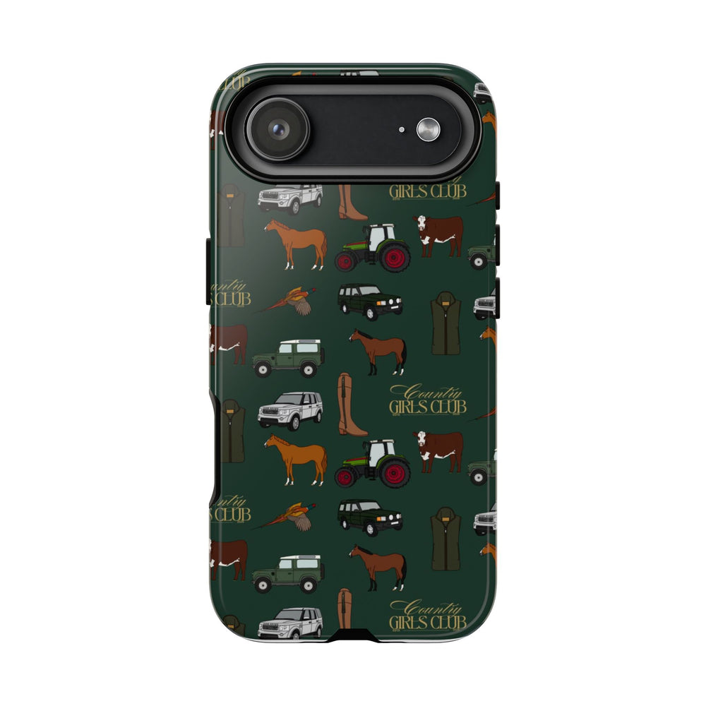 Green Country Girls Club x Country Cases iPhone Case